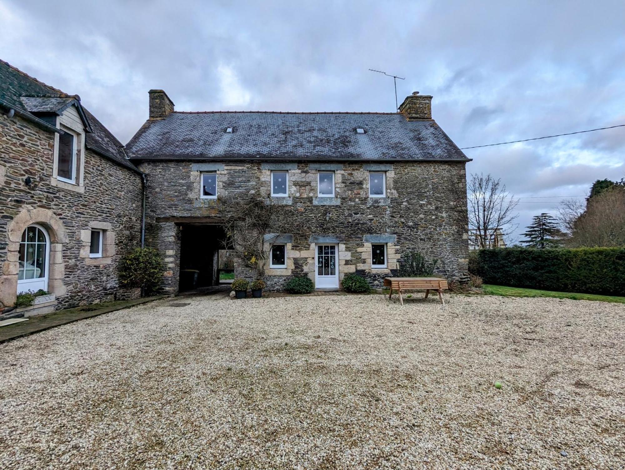Breizh Home A La Boissiere Merléac Eksteriør bilde